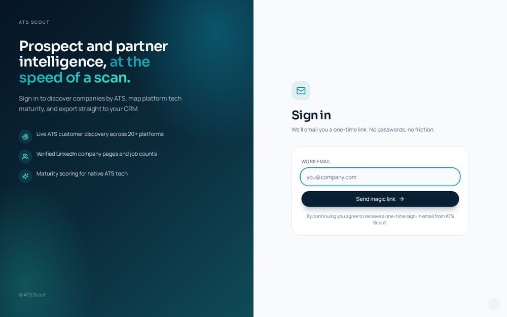 ATS Scout, discover companies using any applicant tracking system